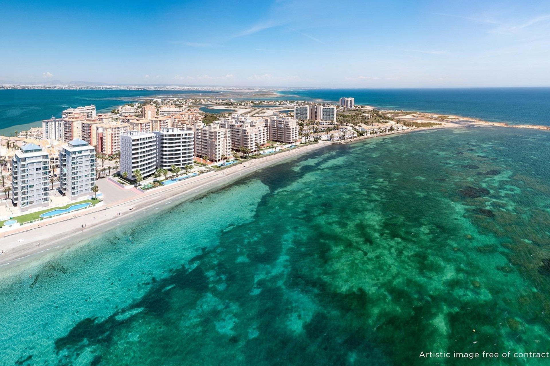 Nybyggnation - Lägenhet / lägenhet - La Manga del Mar Menor - 1ª Linea Del Mar Mediterraneo