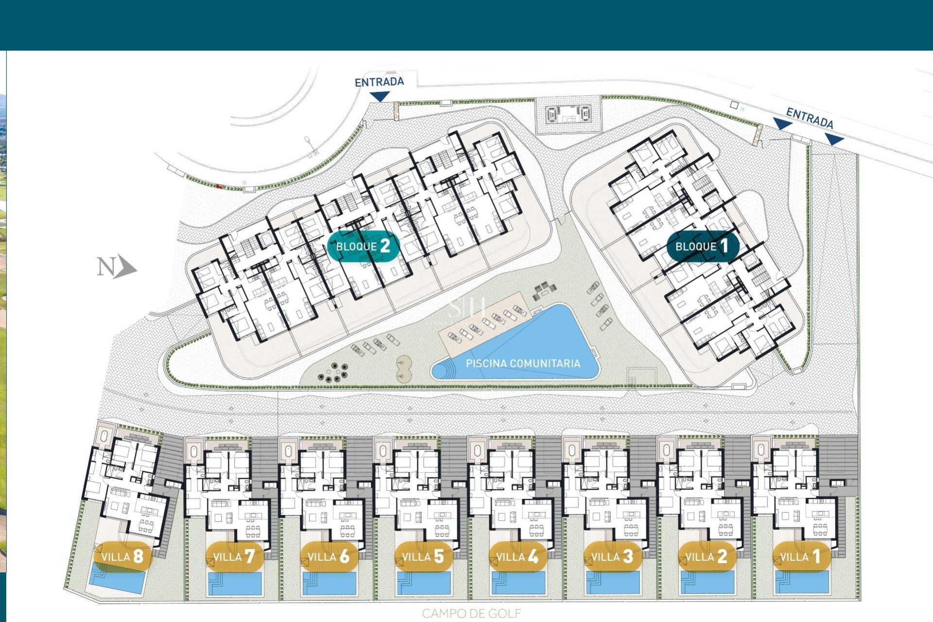 Nybyggnation - Lägenhet / lägenhet - Los Alcázares - Serena Golf
