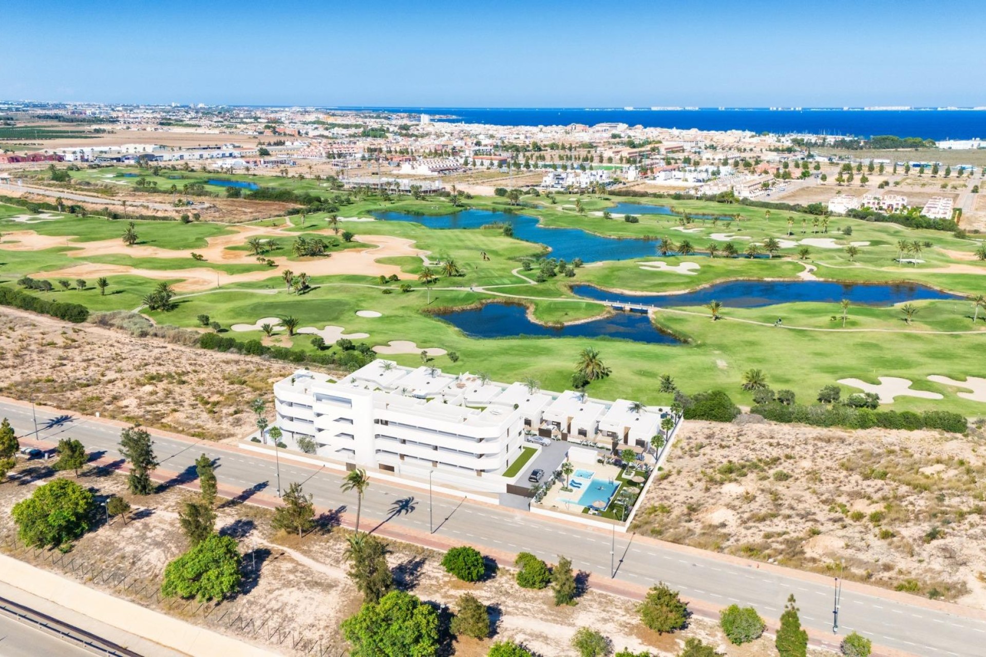 Nybyggnation - Lägenhet / lägenhet - Los Alcázares - Serena Golf