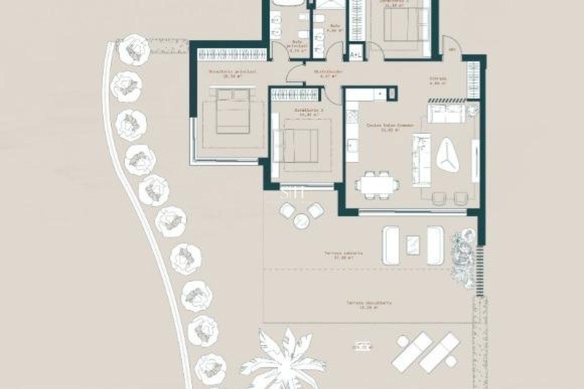 Nybyggnation - Lägenhet / lägenhet - Mijas - La Capellania