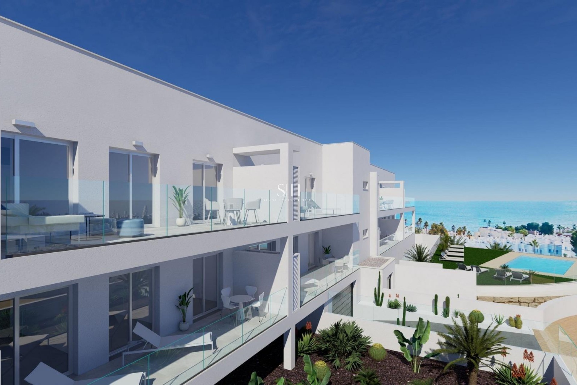 Nybyggnation - Lägenhet / lägenhet - Mojacar - Descargador