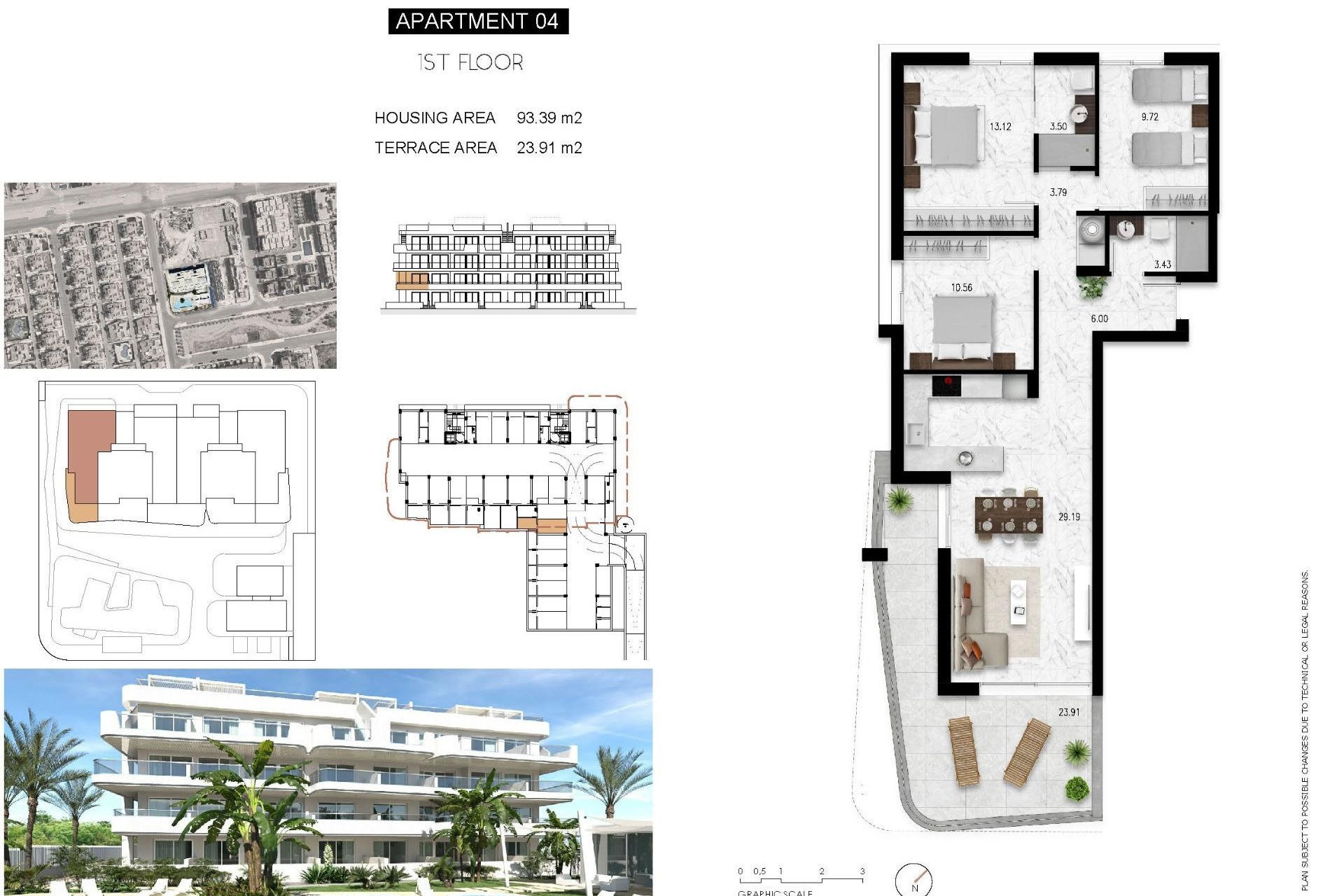 Nybyggnation - Lägenhet / lägenhet - Orihuela Costa - Lomas de Cabo Roig