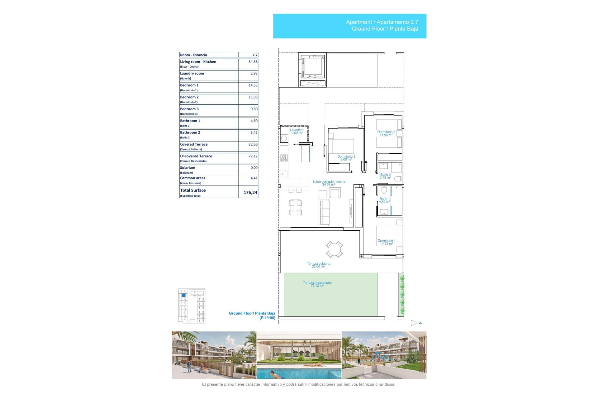 Nybyggnation - Lägenhet / lägenhet - Pilar de la Horadada - Playa de las Higuericas