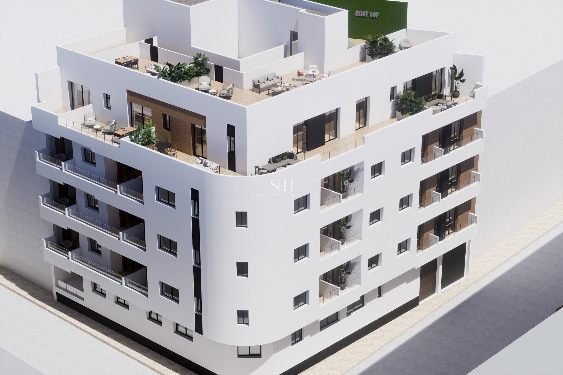 Nybyggnation - Lägenhet / lägenhet - Torrevieja - pueblo