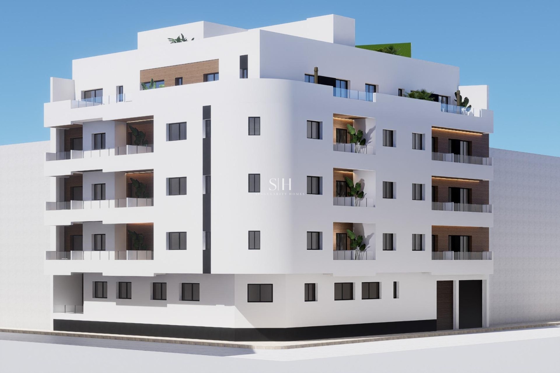 Nybyggnation - Lägenhet / lägenhet - Torrevieja - pueblo