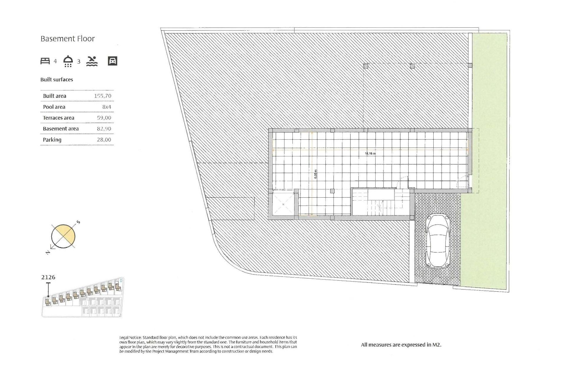 Nybyggnation - Villa - Algorfa - La Finca Golf