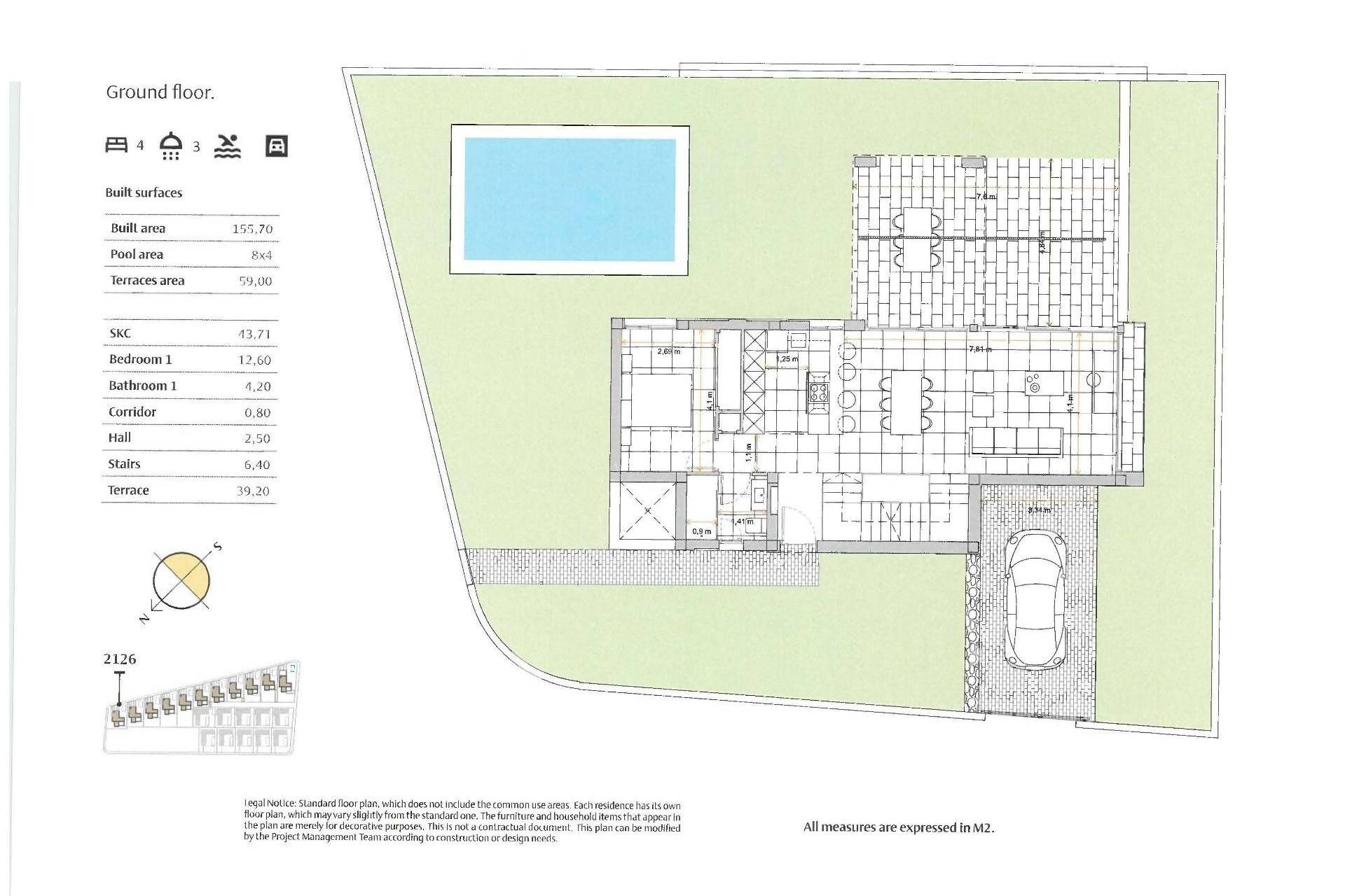 Nybyggnation - Villa - Algorfa - La Finca Golf