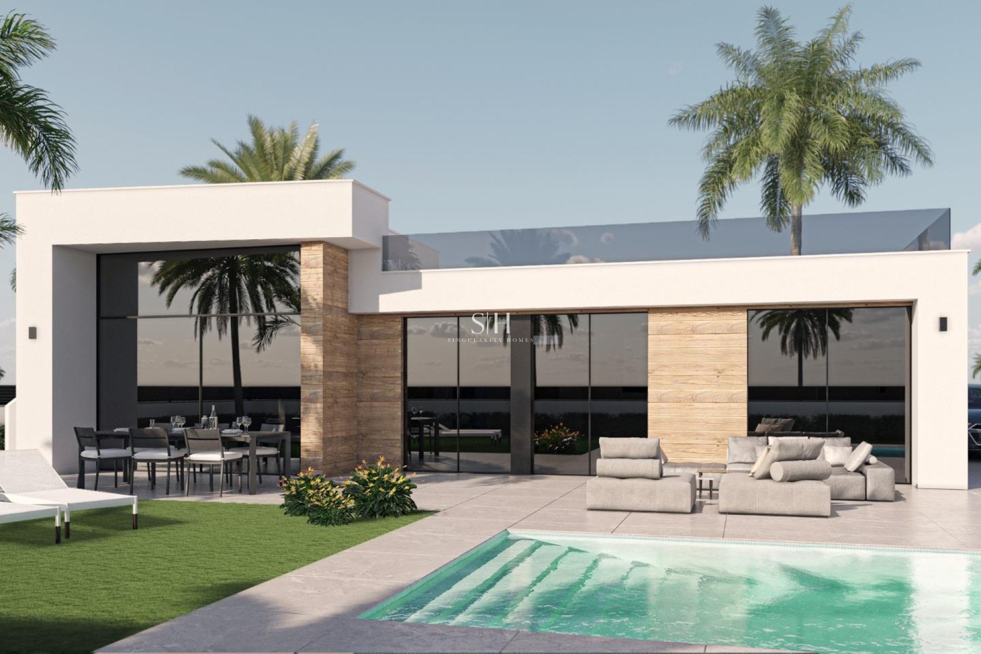 Nybyggnation - Villa - Alhama De Murcia - Condado De Alhama