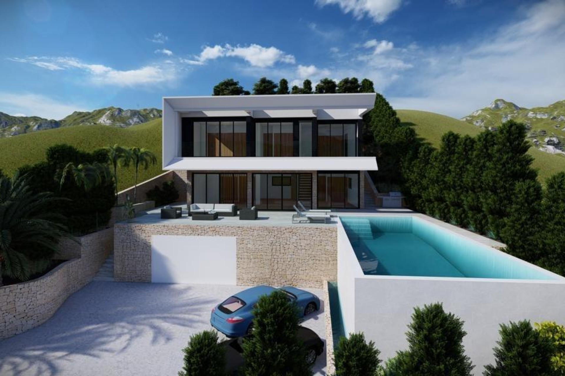 Nybyggnation - Villa - Altea - Altea Hills