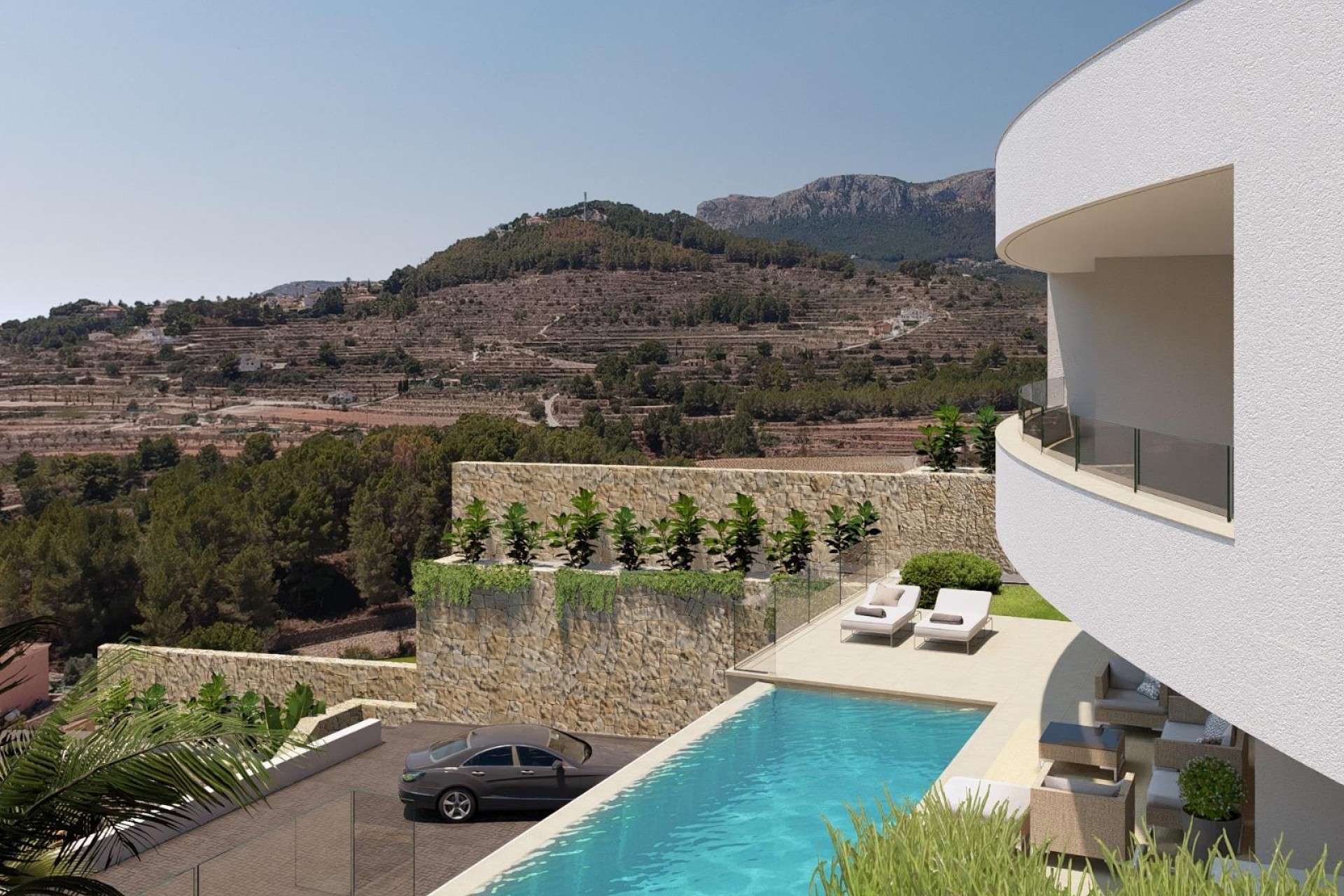 Nybyggnation - Villa - Calpe - Empedrola