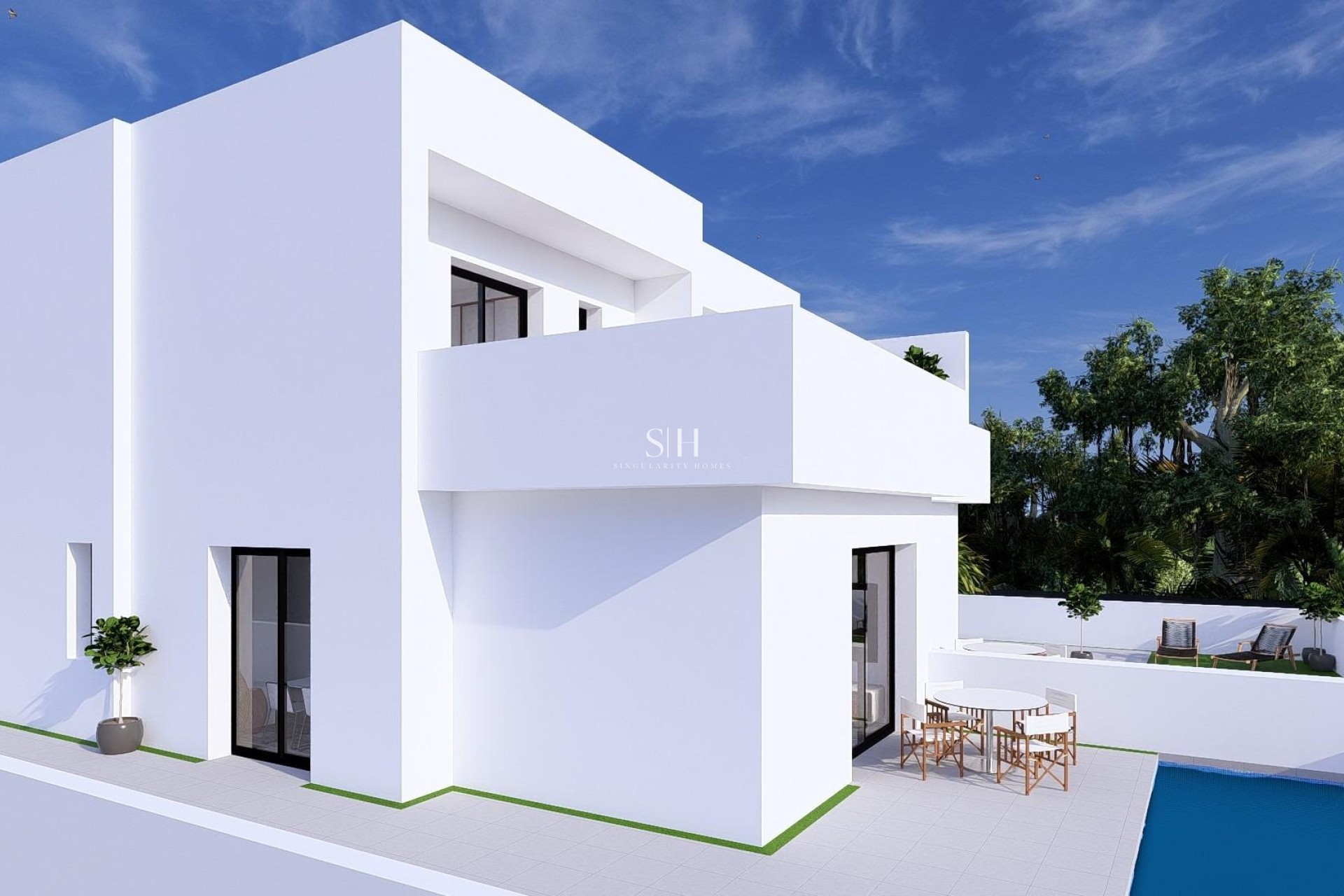 Nybyggnation - Villa - Daya Nueva - Pueblo