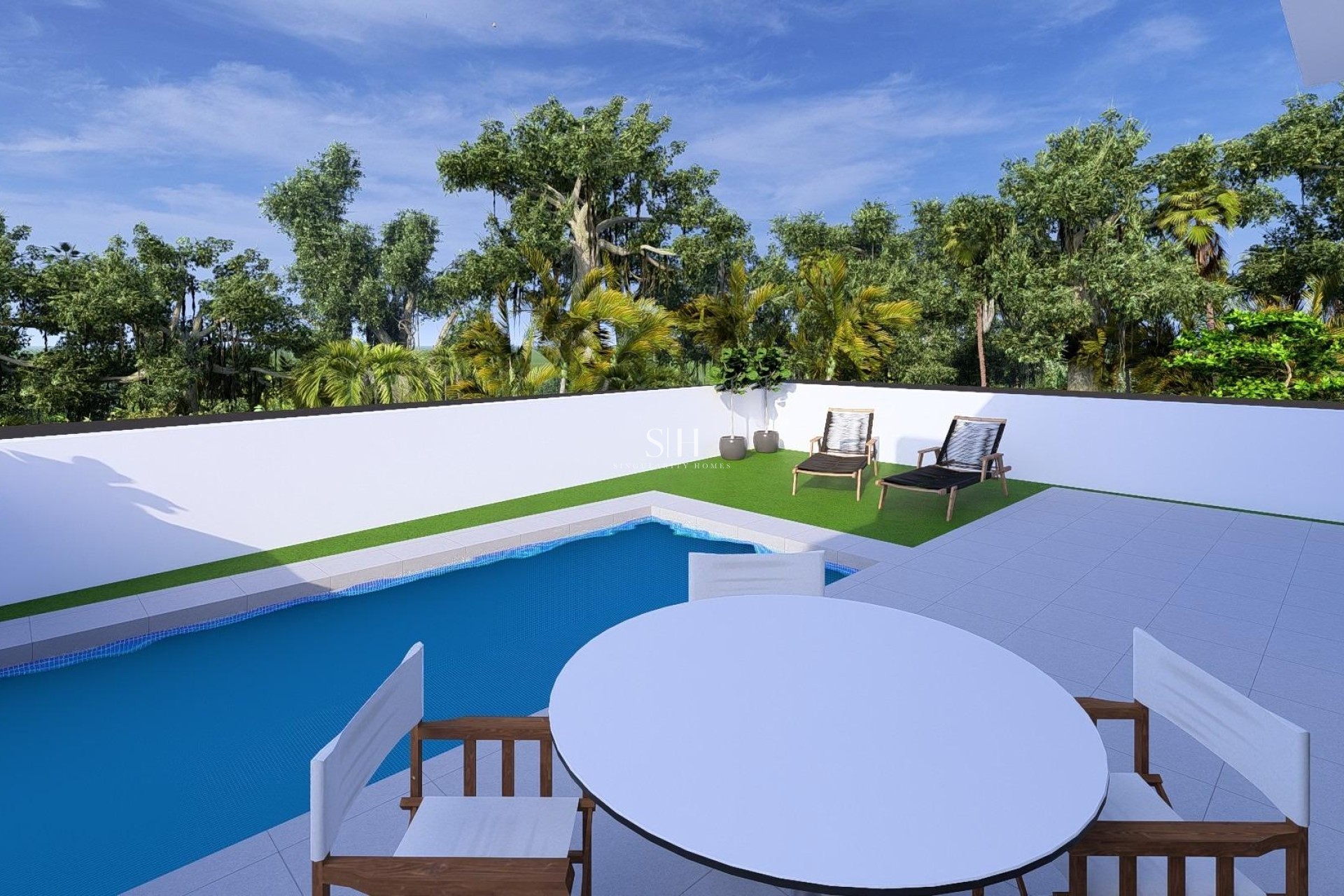 Nybyggnation - Villa - Daya Nueva - Pueblo