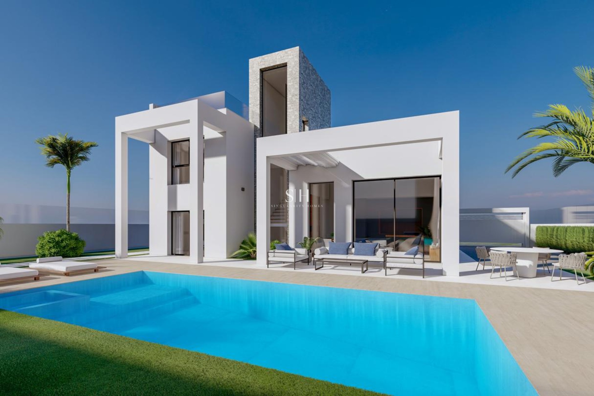Nybyggnation - Villa - Finestrat - Campana Garden
