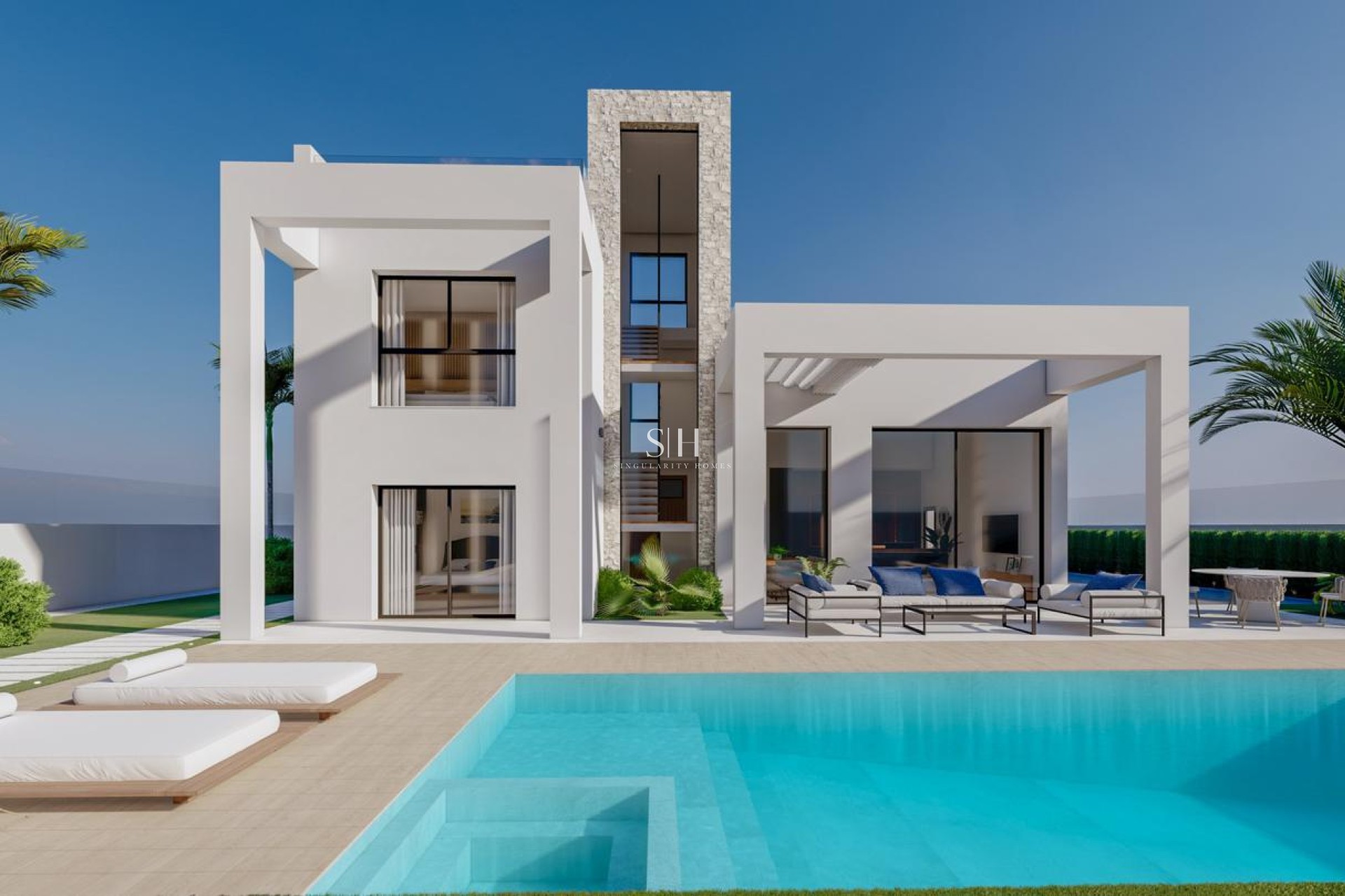 Nybyggnation - Villa - Finestrat - Campana Garden