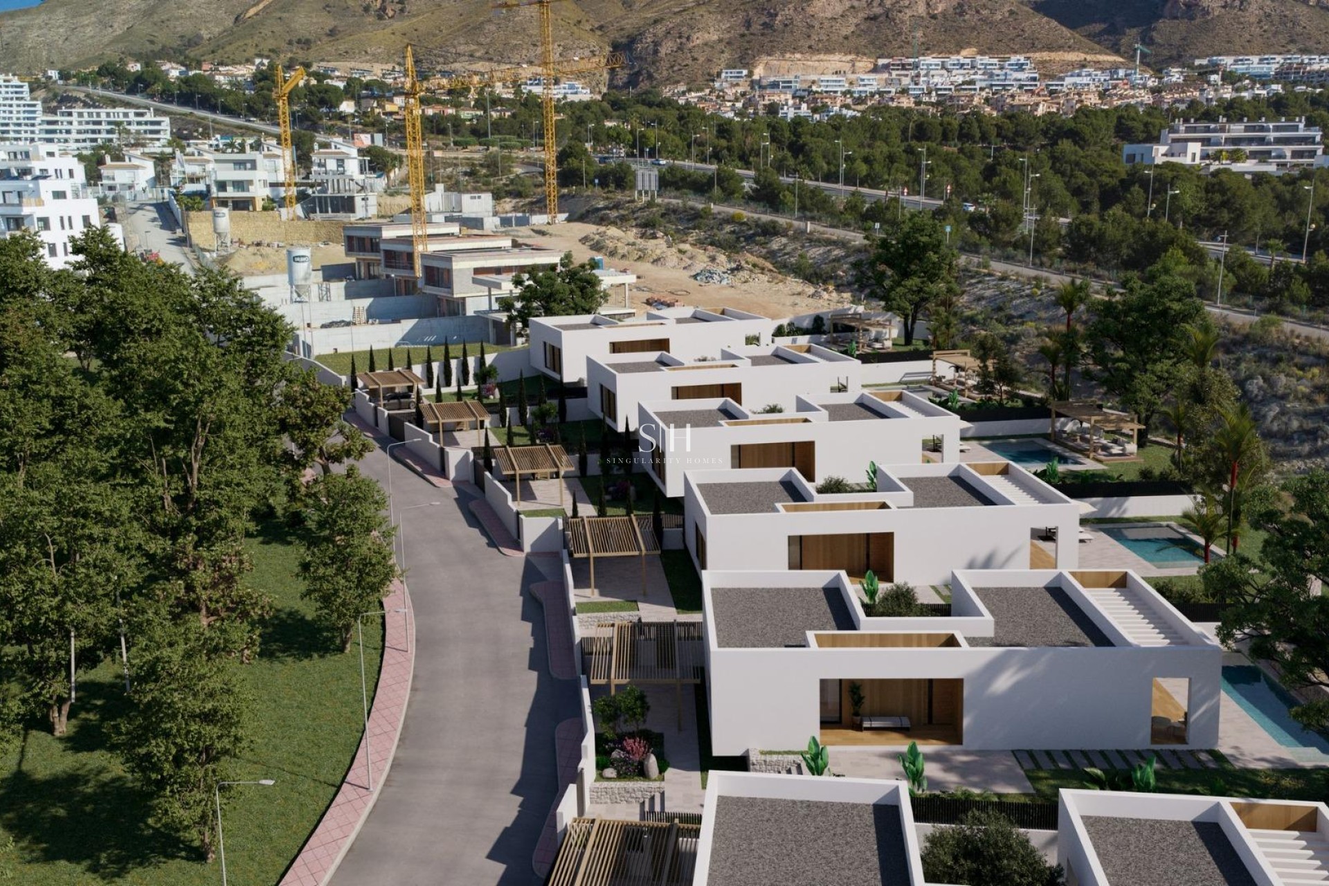 Nybyggnation - Villa - Finestrat - Finestrat Urbanizaciones