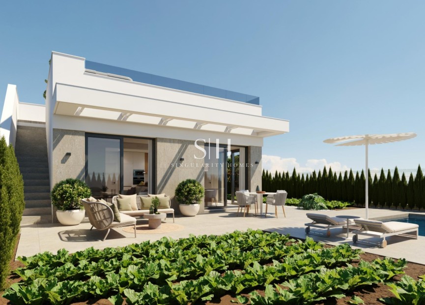 Nybyggnation - Villa - Fuente Álamo - Hacienda Del Álamo Golf