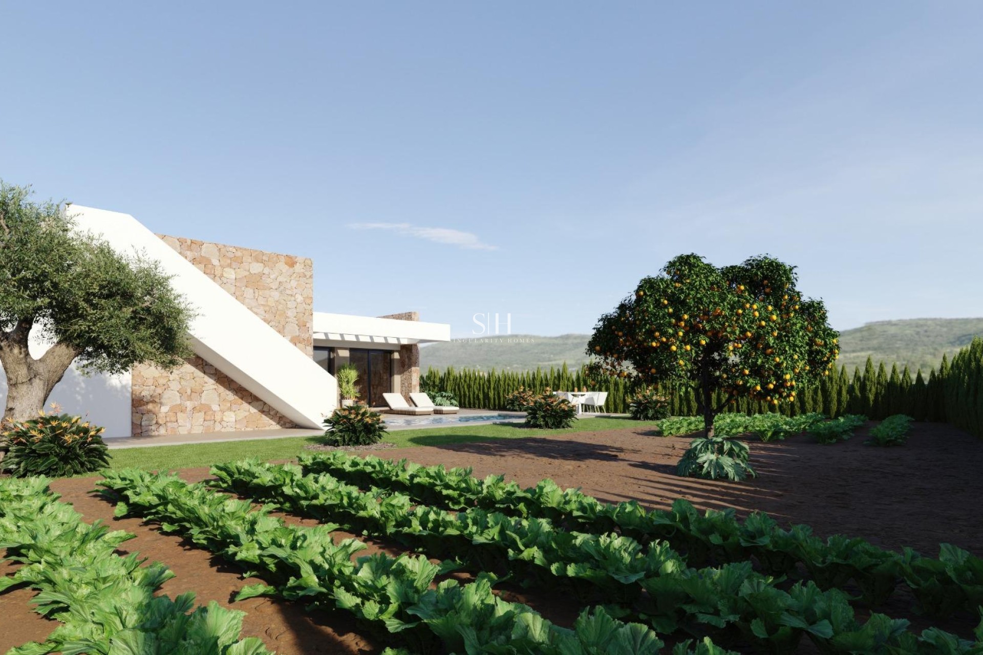 Nybyggnation - Villa - Fuente Álamo - Hacienda del Alamo