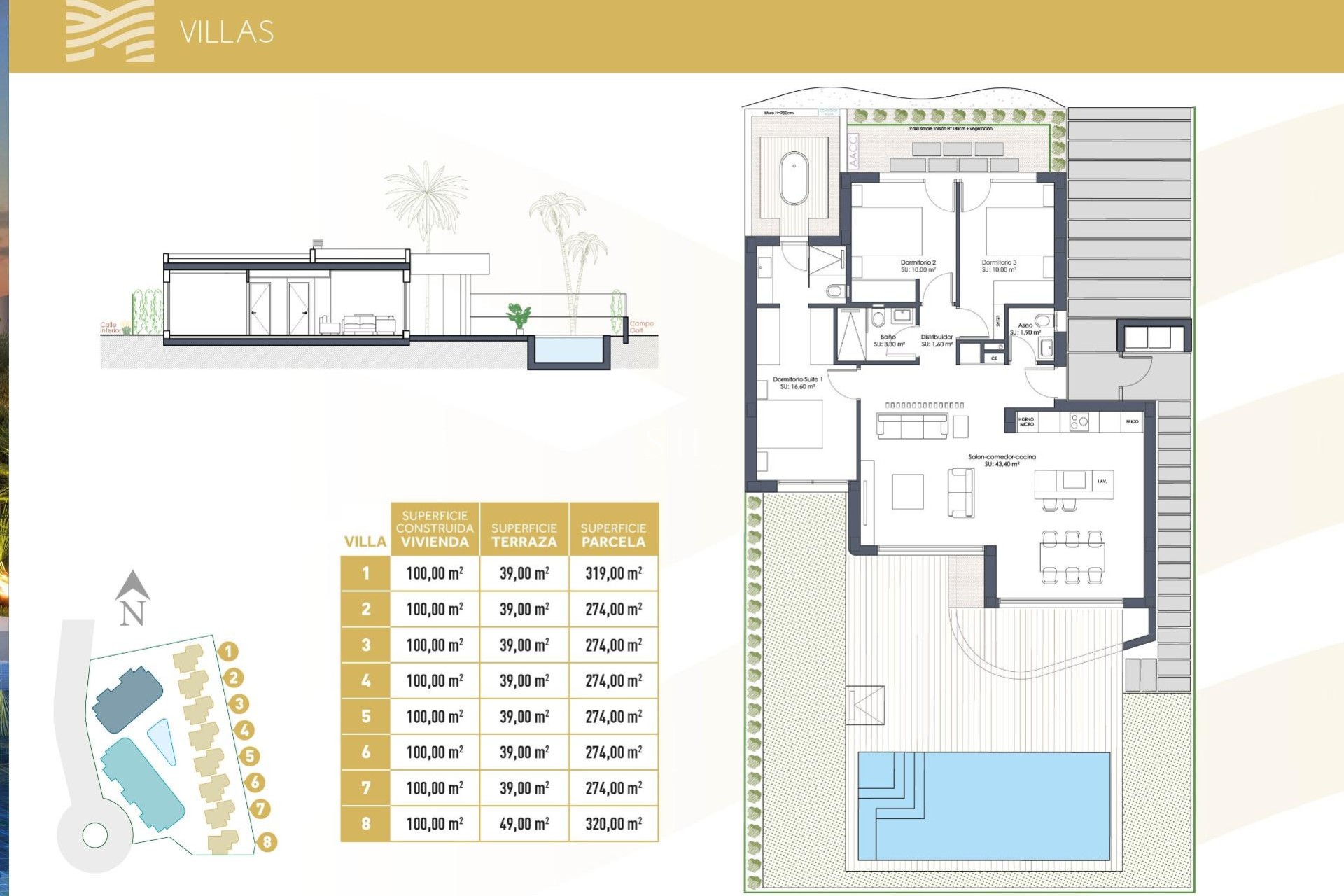 Nybyggnation - Villa - Los Alcázares - Serena Golf