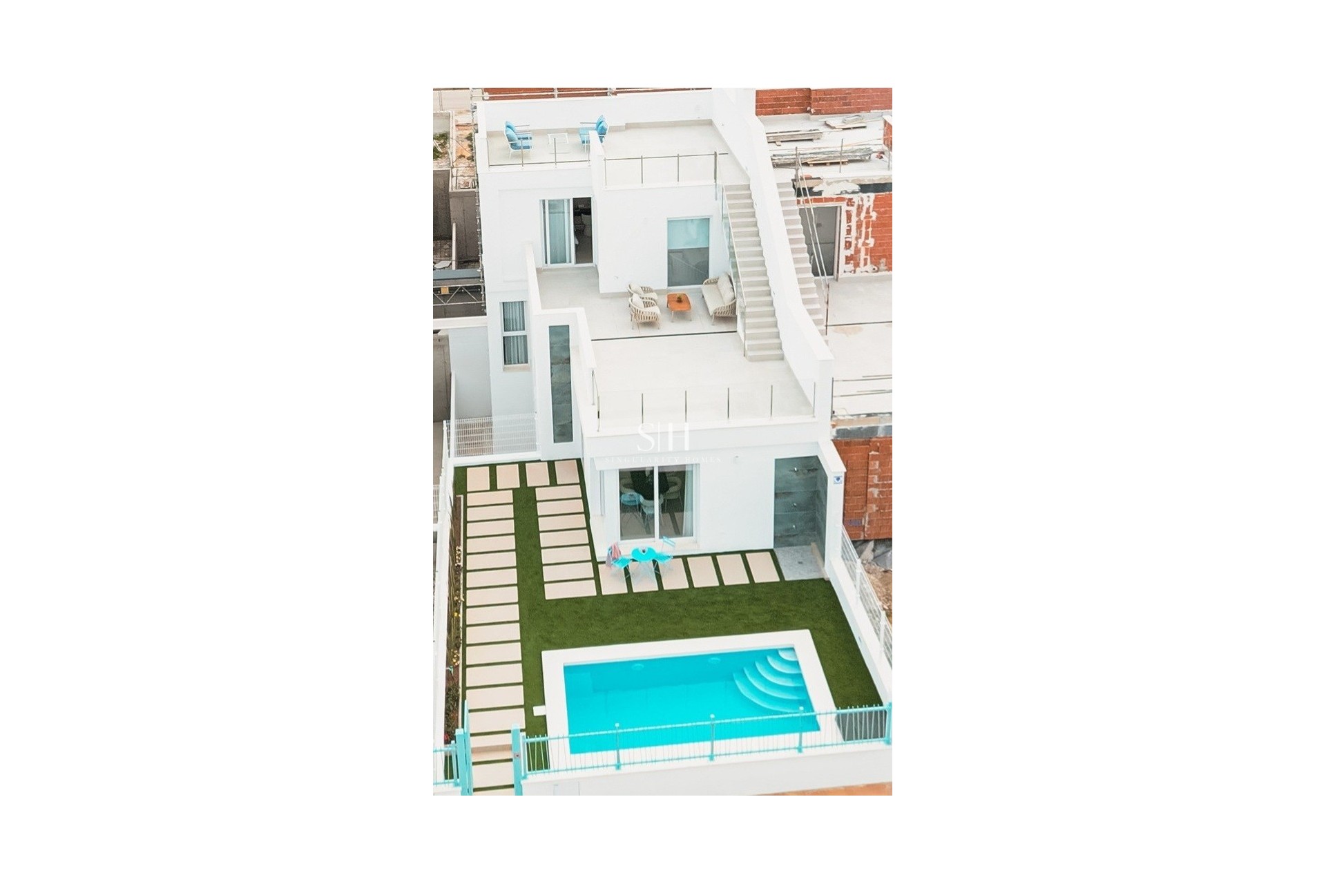 Nybyggnation - Villa - Los Alcázares - Torre del Rame