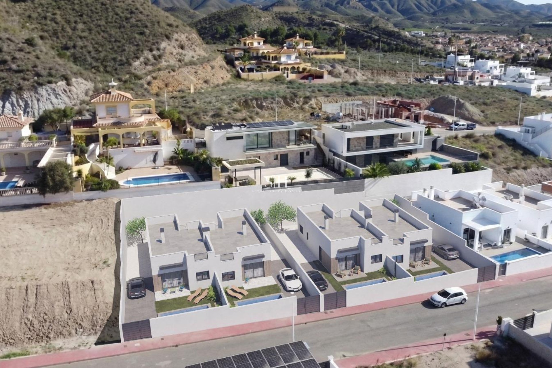 Nybyggnation - Villa - Mazarron - Country Club