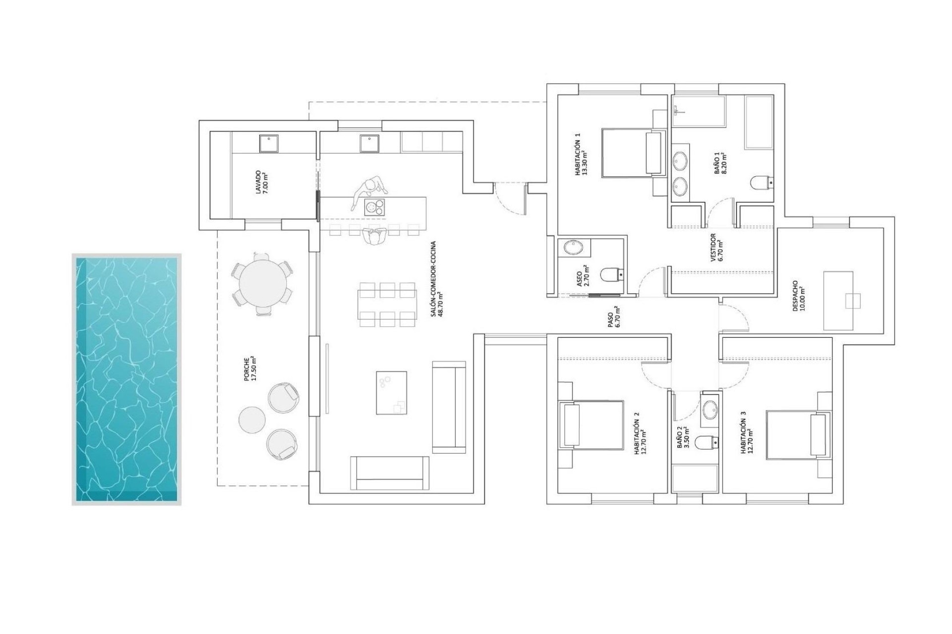 Nybyggnation - Villa - Monforte del Cid - La Capitana