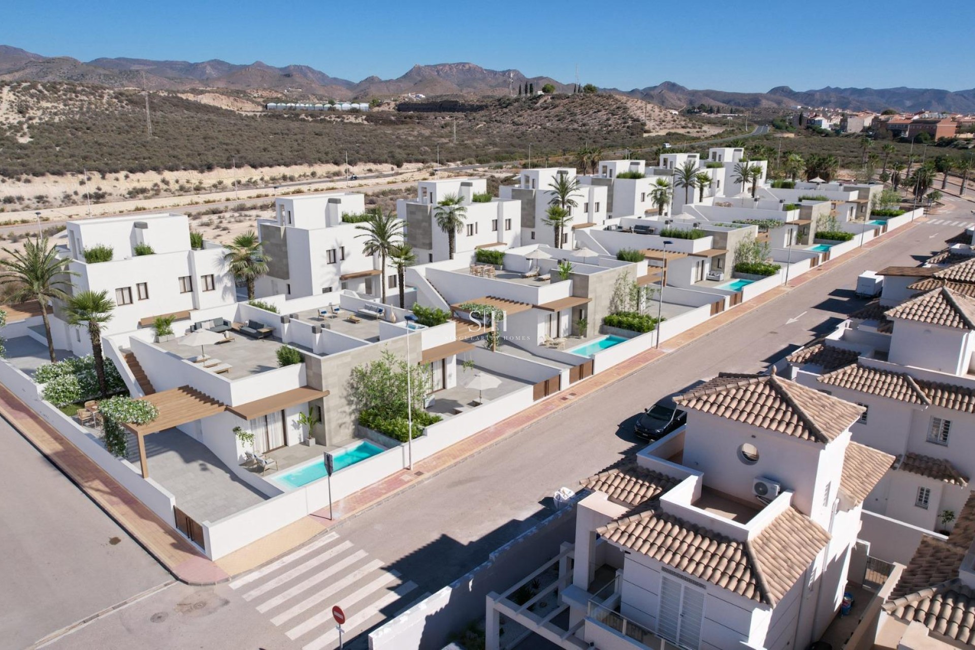 Nybyggnation - Villa - Puerto de Mazarron - Caleñares