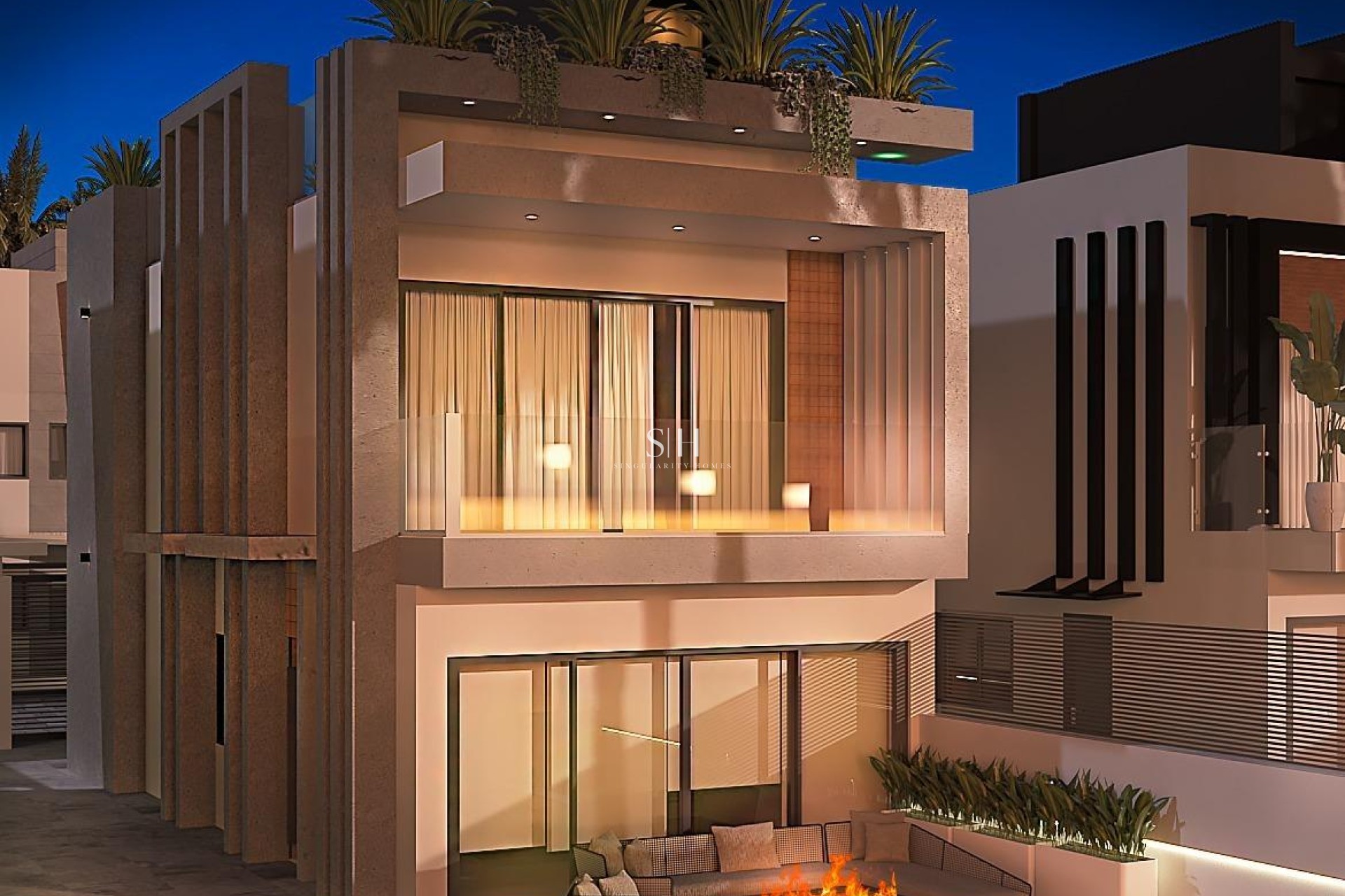 Nybyggnation - Villa - Puerto de Mazarron - El Alamillo