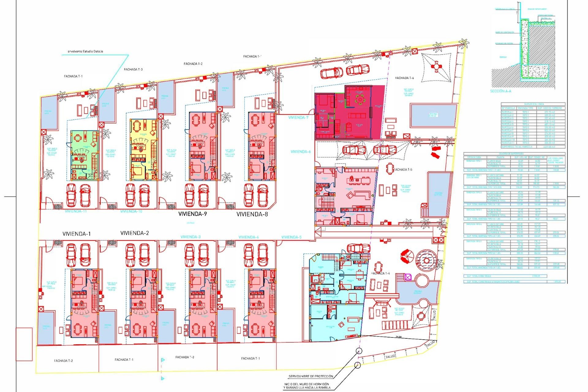 Nybyggnation - Villa - Puerto de Mazarron - El Alamillo