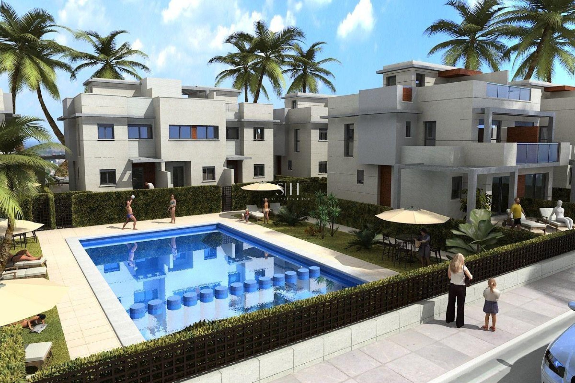 Nybyggnation - Villa - Puerto de Mazarron - Mar De Plata
