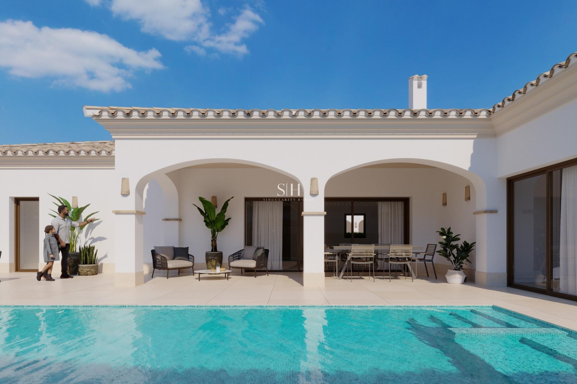 Nybyggnation - Villa - San Pedro del Pinatar - Lo Pagan