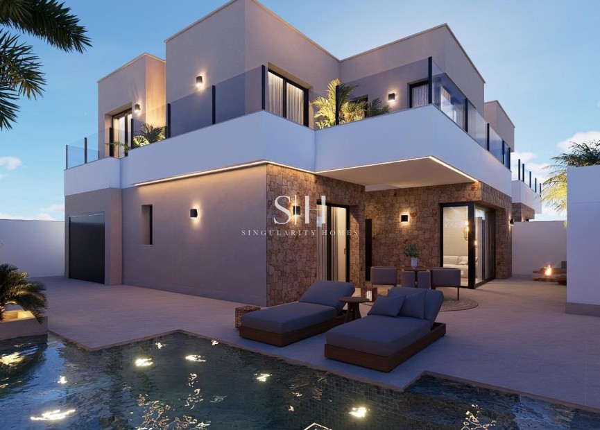 Nybyggnation - Villa - San Pedro del Pinatar - Los Antolinos
