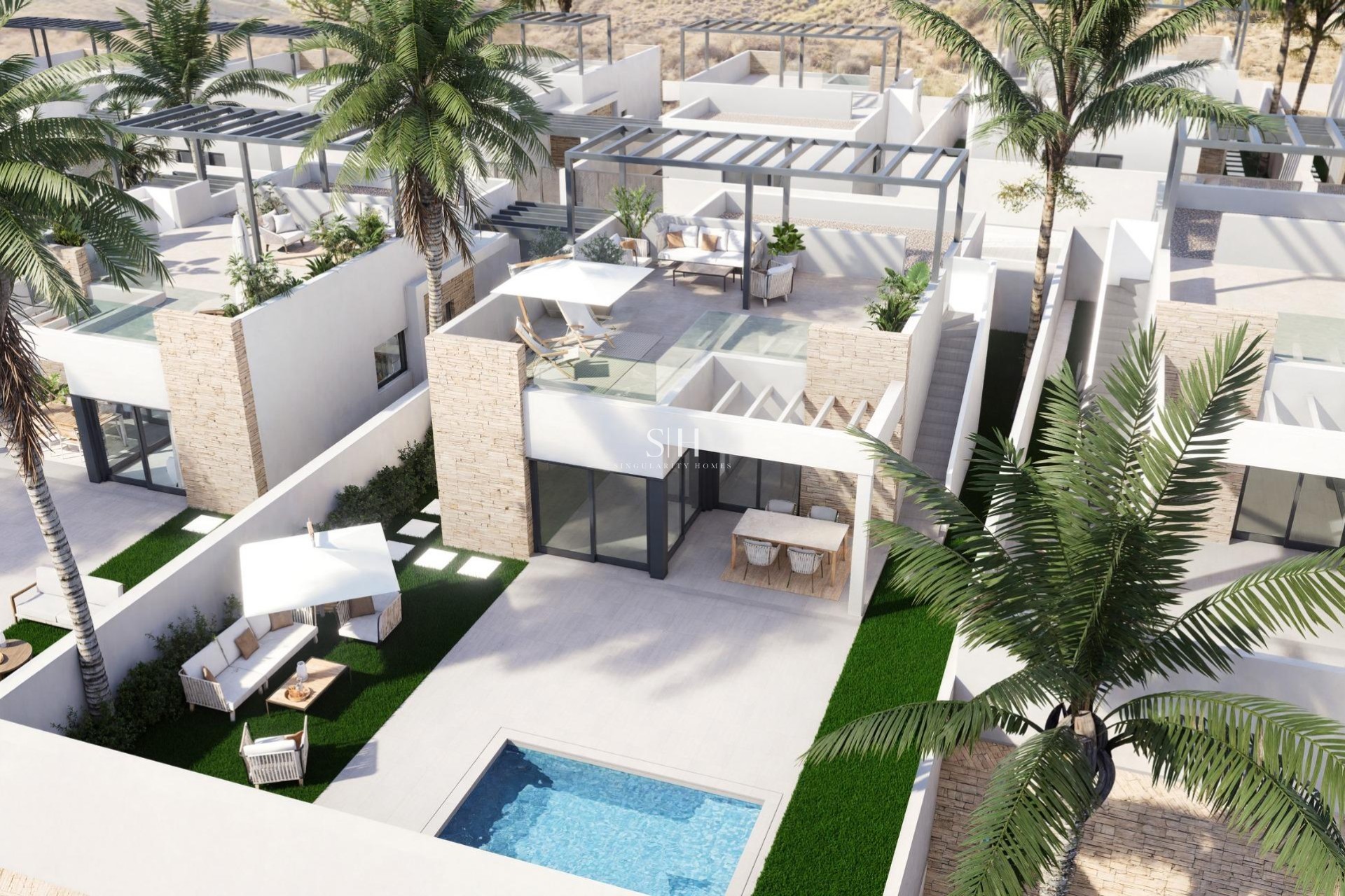 Nybyggnation - Villa - Vera - Valle del Este Golf