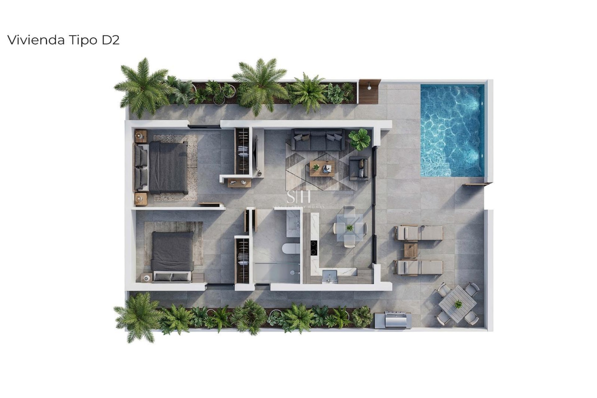 Nybyggnation - Villa - Vera - Vera Playa
