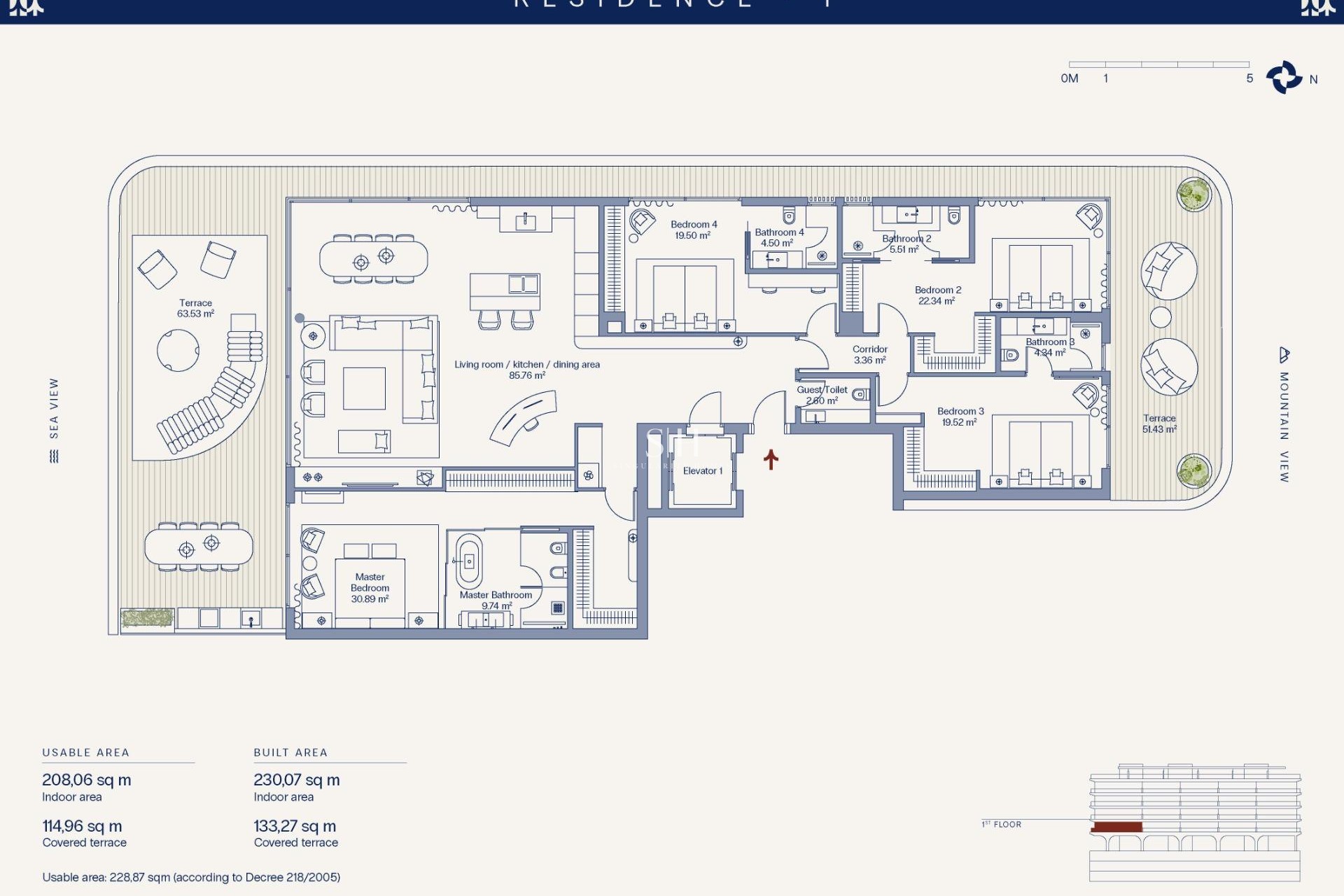Obra nueva - Apartamento / piso - Estepona - Playa de La Cala