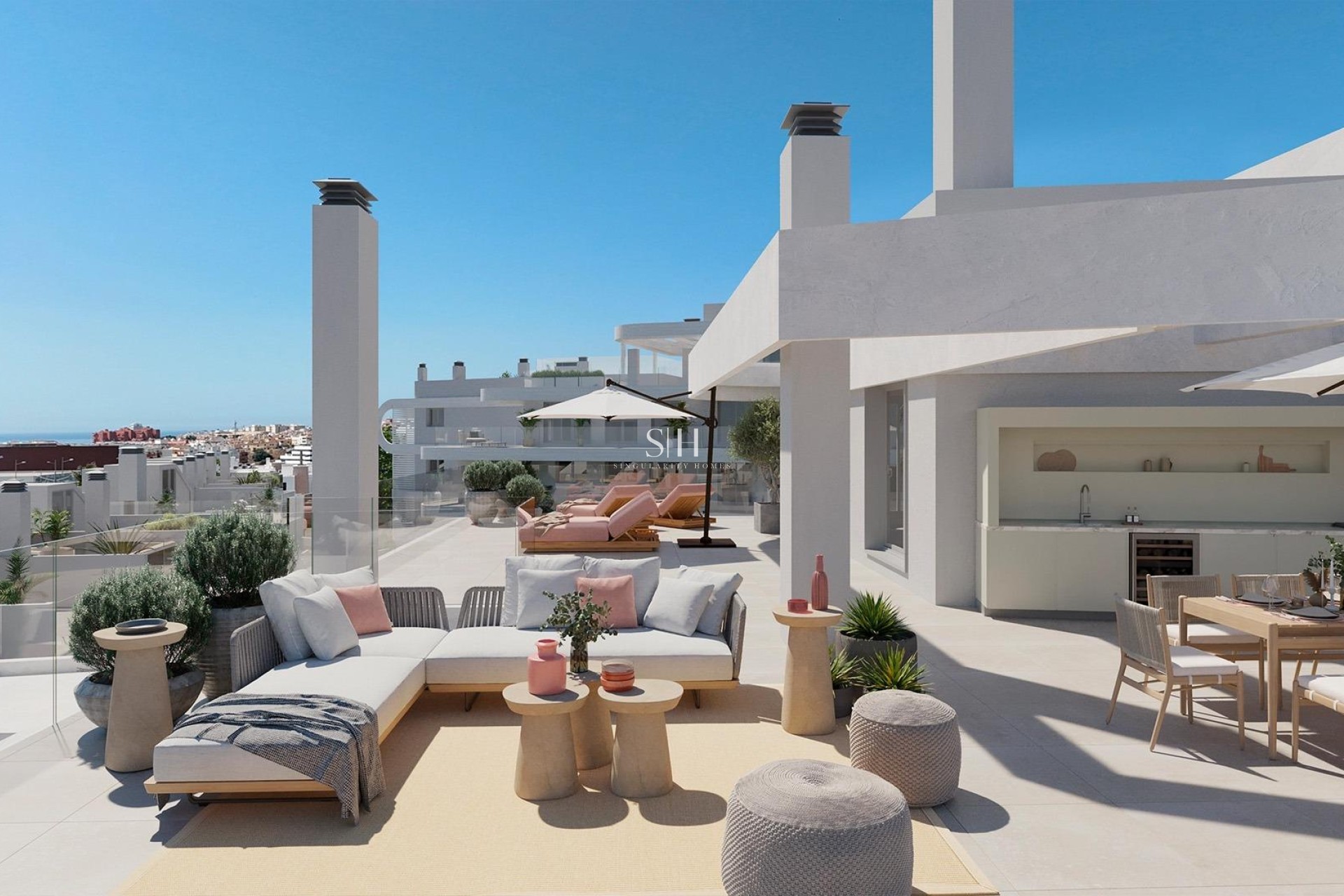 Obra nueva - Apartamento / piso - Estepona - Polideportivo