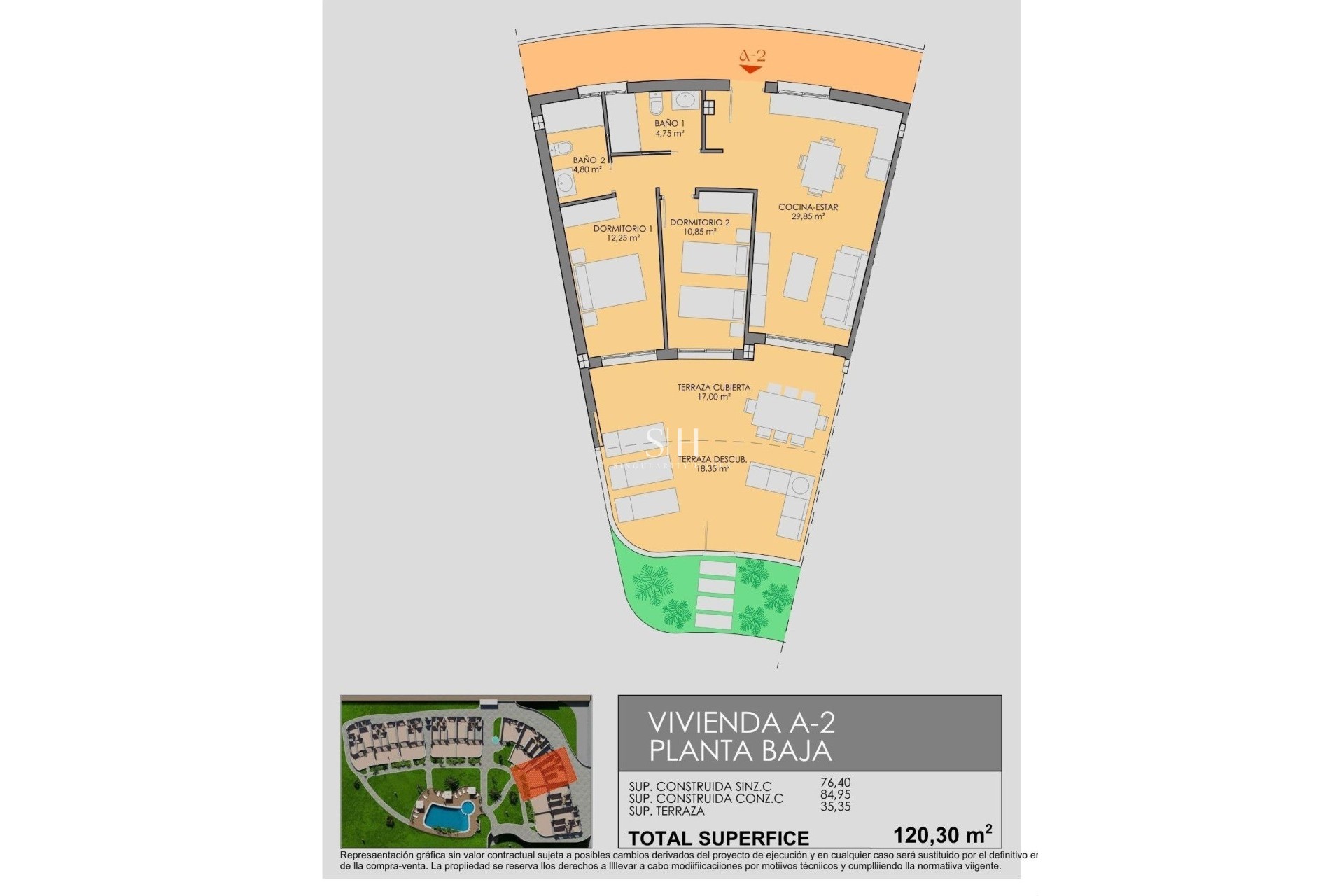 Obra nueva - Apartamento / piso - Los Alcázares - Serena Golf