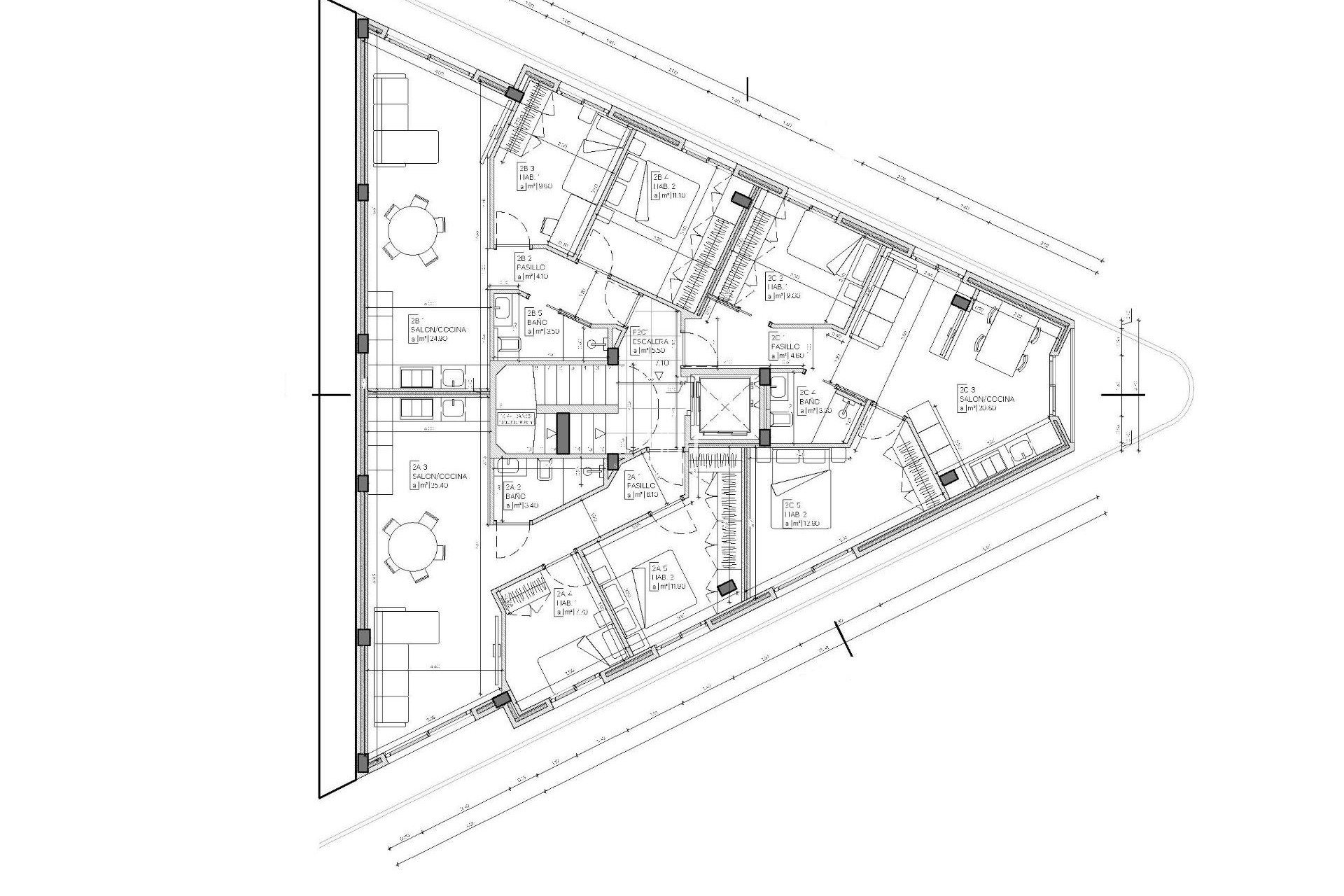 Obra nueva - Apartamento / piso - Mazarron - pueblo