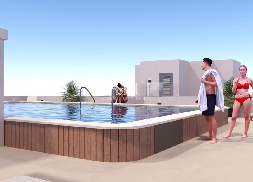 Obra nueva - Apartamento / piso - San Miguel de Salinas - Pueblo