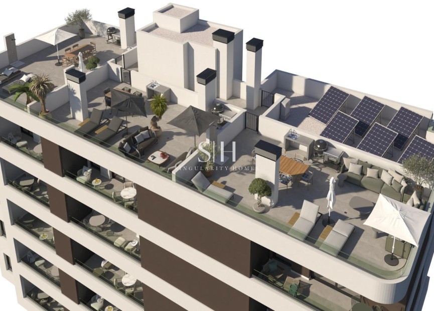 Obra nueva - Apartamento / piso - Santa Pola - pueblo