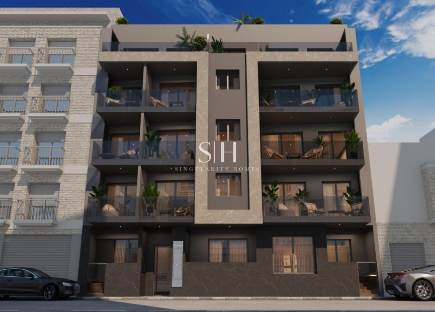 Obra nueva - Apartamento / piso - Torrevieja - Centro