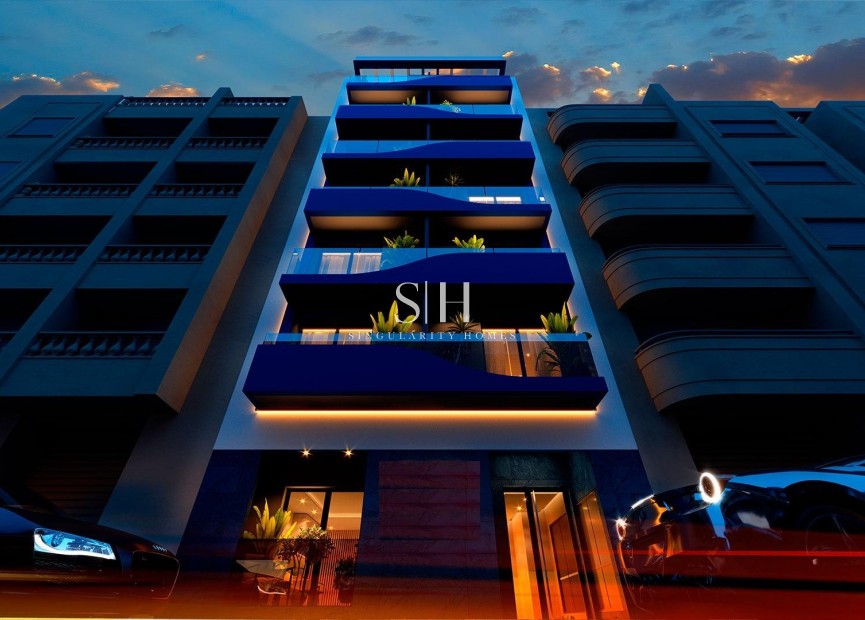 Obra nueva - Apartamento / piso - Torrevieja - Playa del Acequión