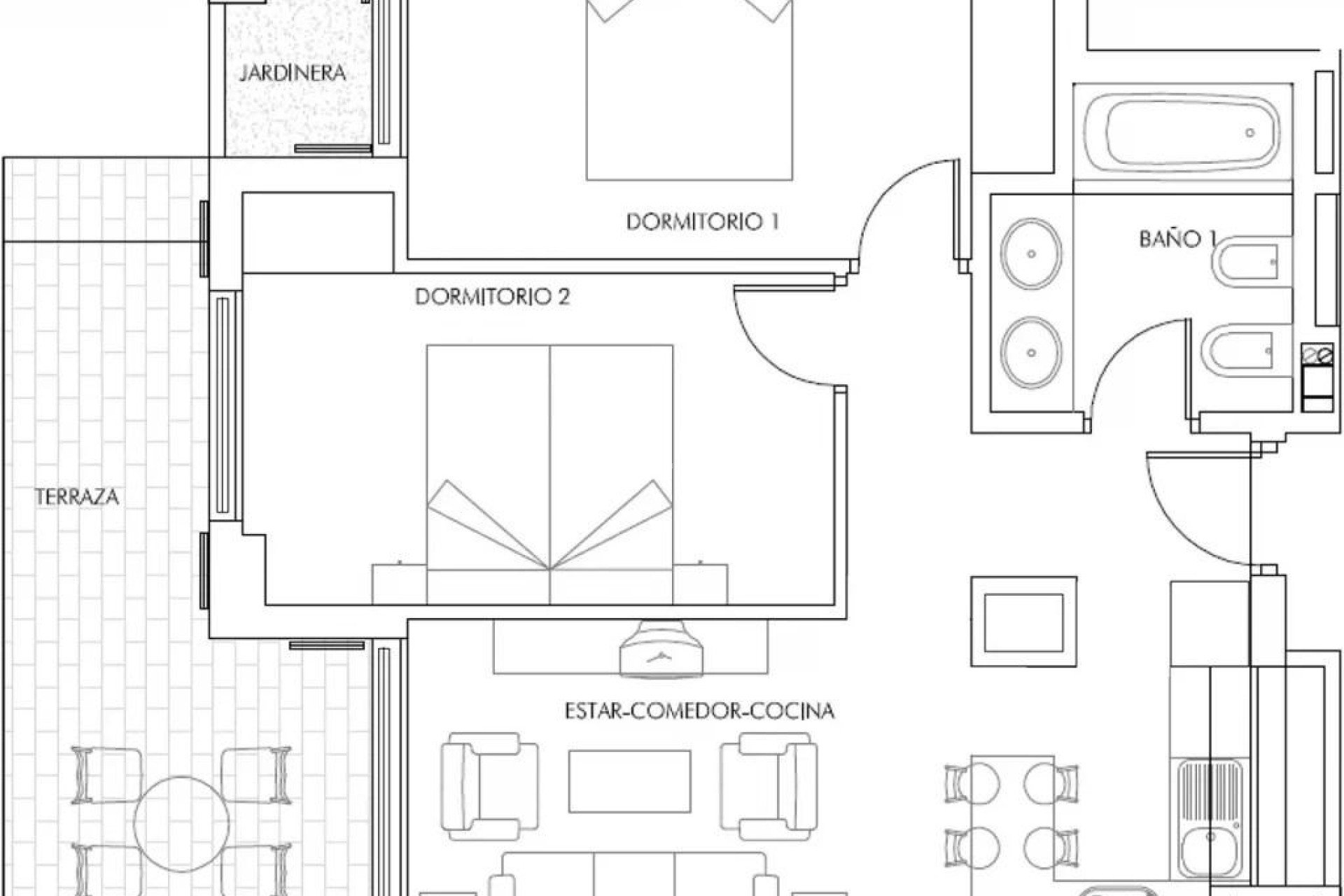Obra nueva - Apartamento / piso - Vera - Puerto del Rey