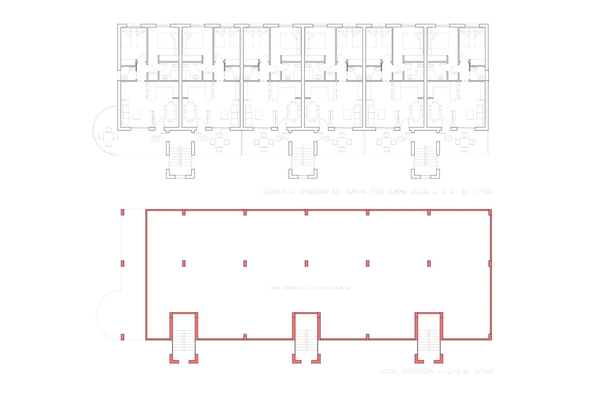 Obra nueva - Bungalow - Fuente Álamo - La Pinilla