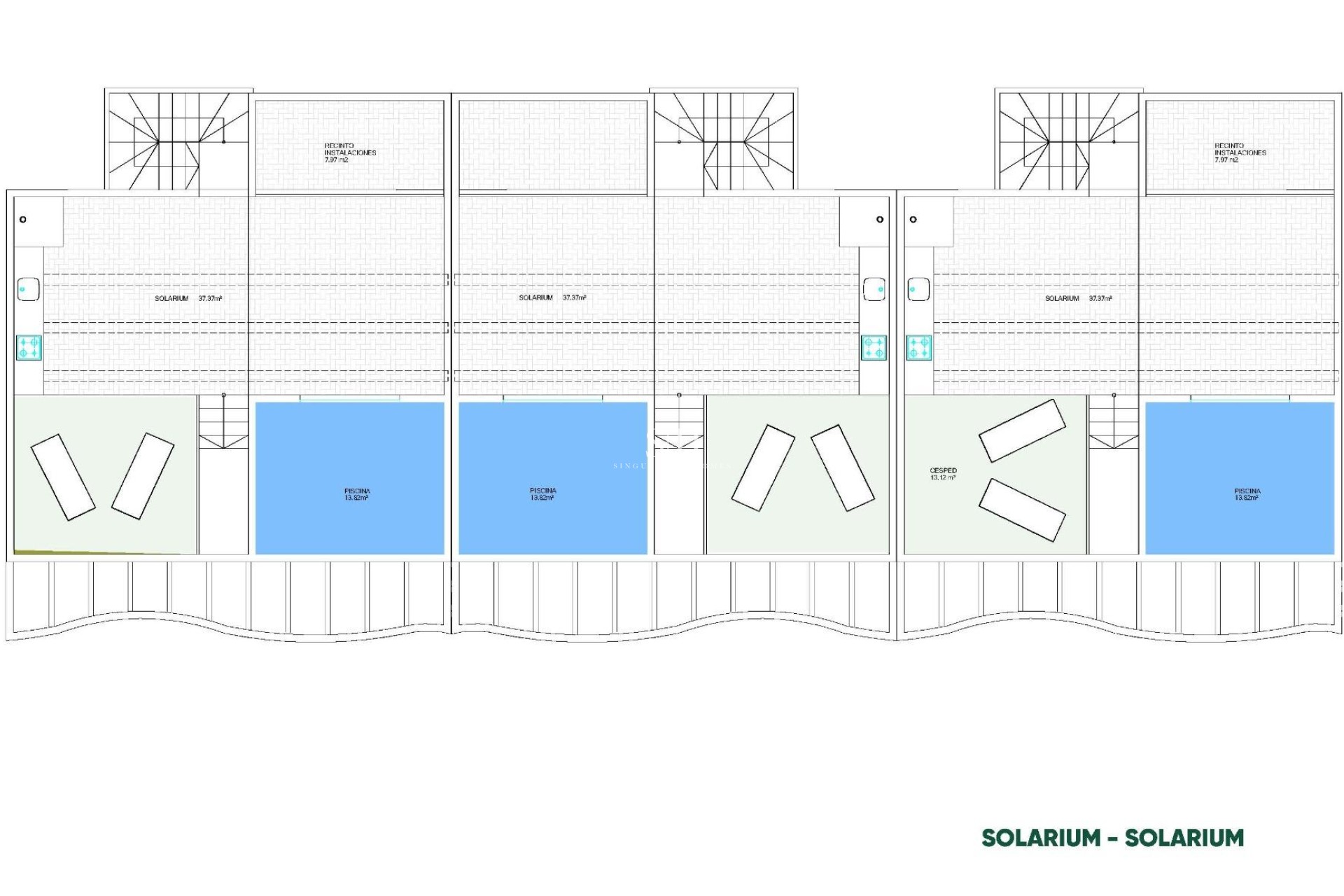Obra nueva - Bungalow - Pilar de la Horadada - parques de Andromeda