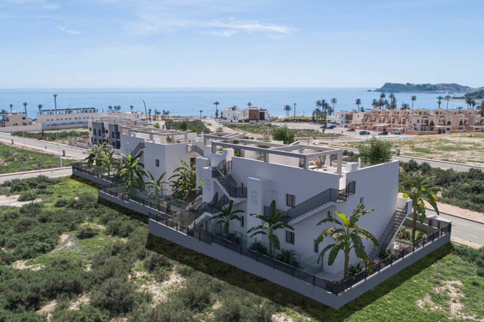 Obra nueva - Bungalow - Puerto de Mazarron - Playa del Alamillo