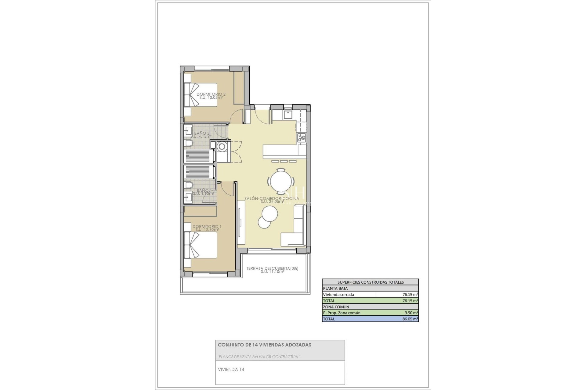 Obra nueva - Bungalow - Rojales - Pueblo