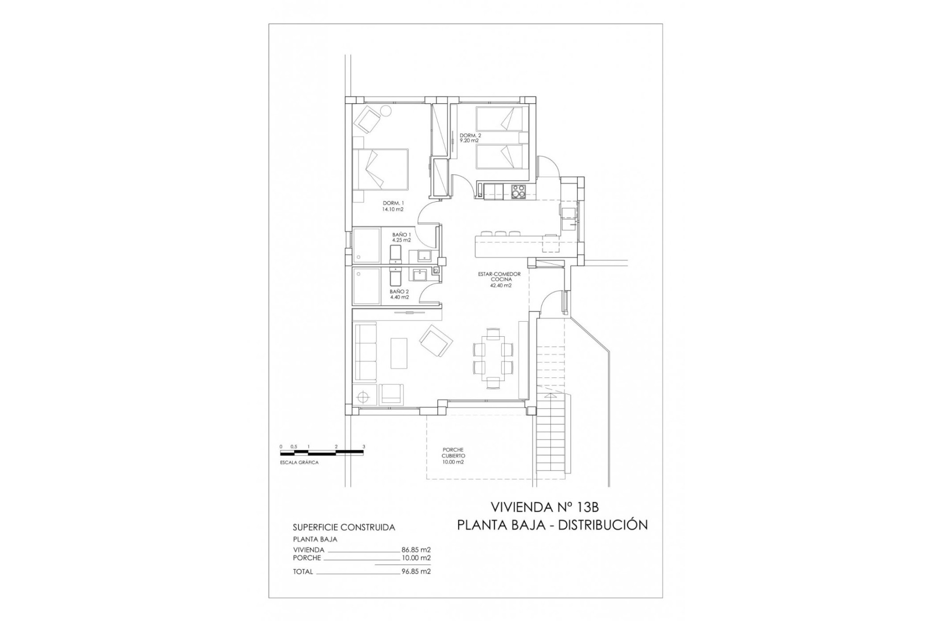 Obra nueva - Bungalow - San Miguel de Salinas - VistaBella Golf