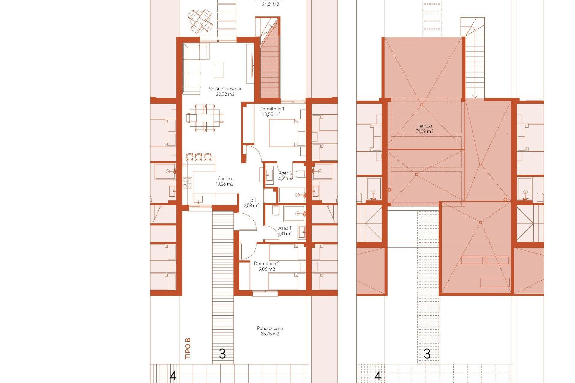 Obra nueva - Town House - Baños y Mendigo - Altaona Golf And Country Village