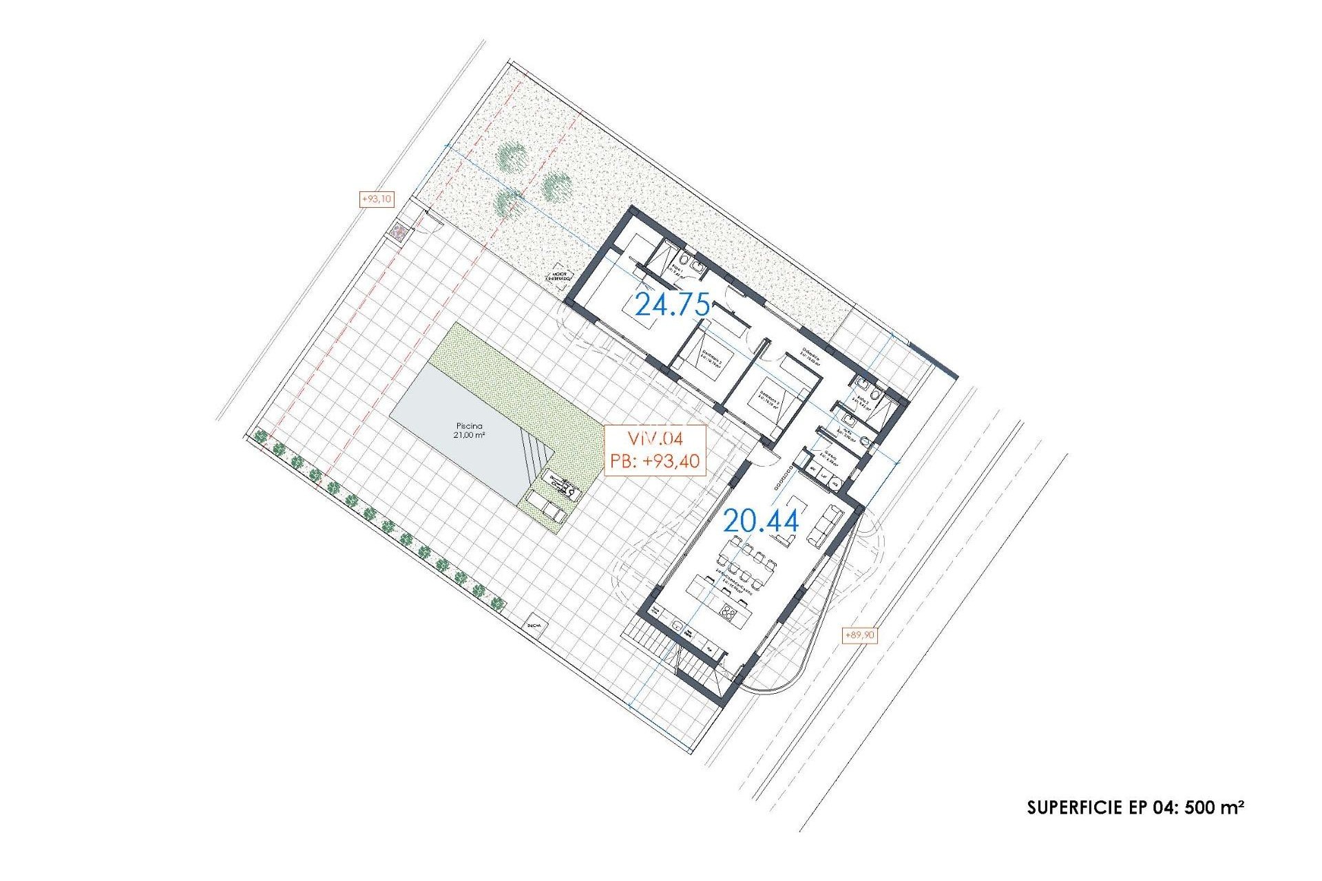 Obra nueva - Villa - Algorfa - La Finca Golf