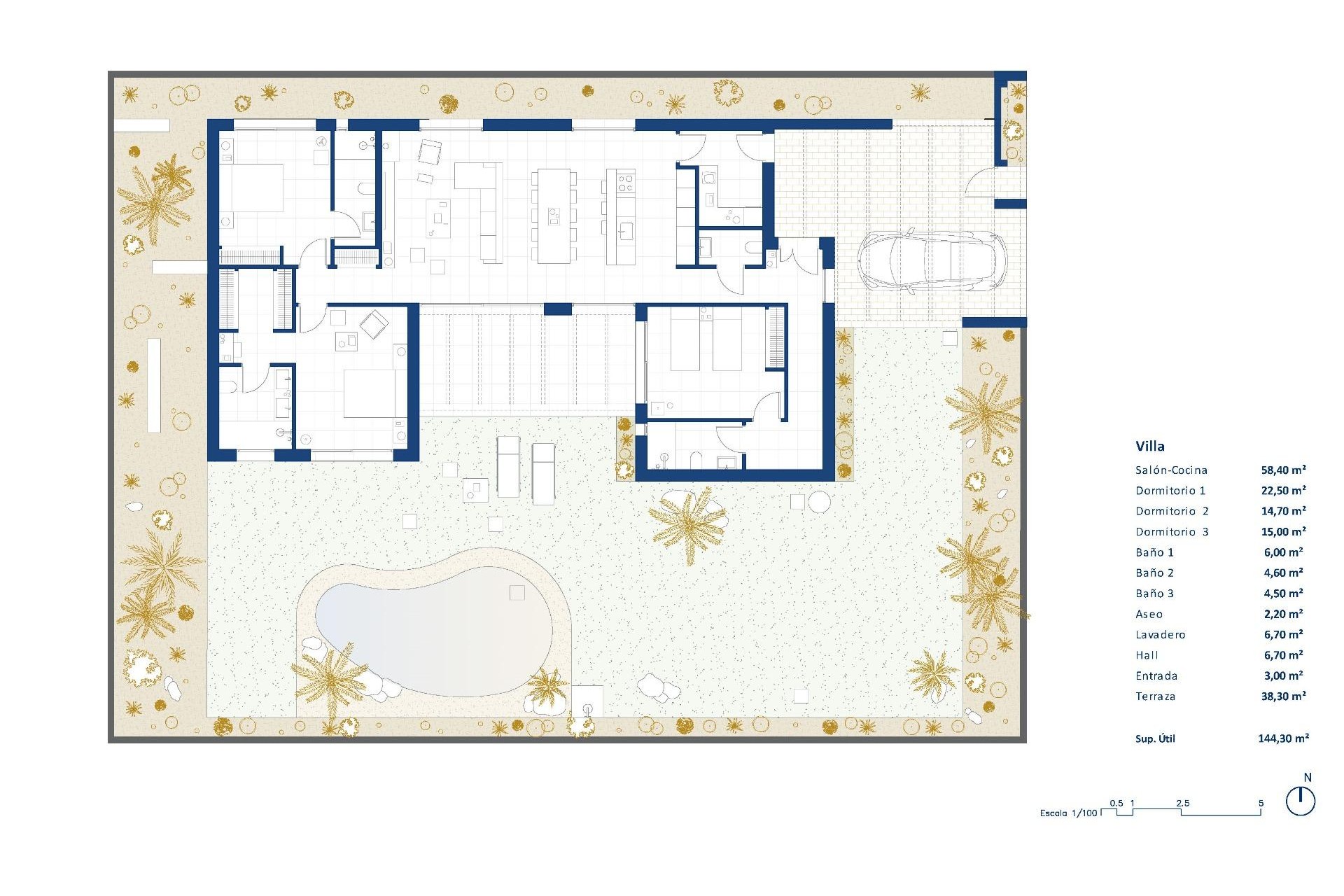 Obra nueva - Villa - Baños y Mendigo - Altaona Golf And Country Village